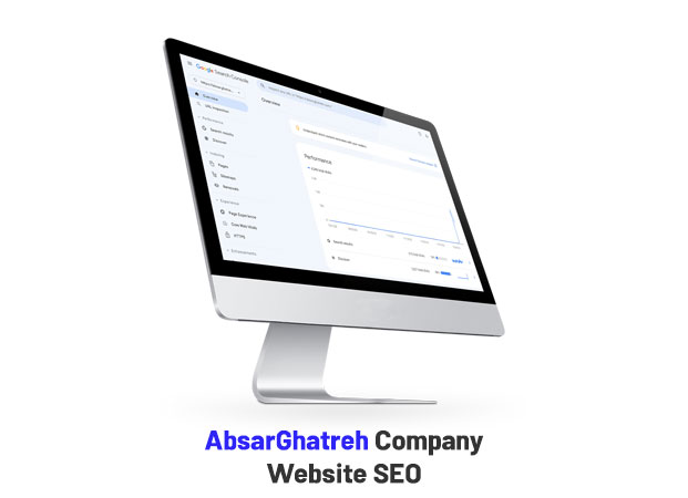 AbsarGhatreh Company Website SEO Portfolio